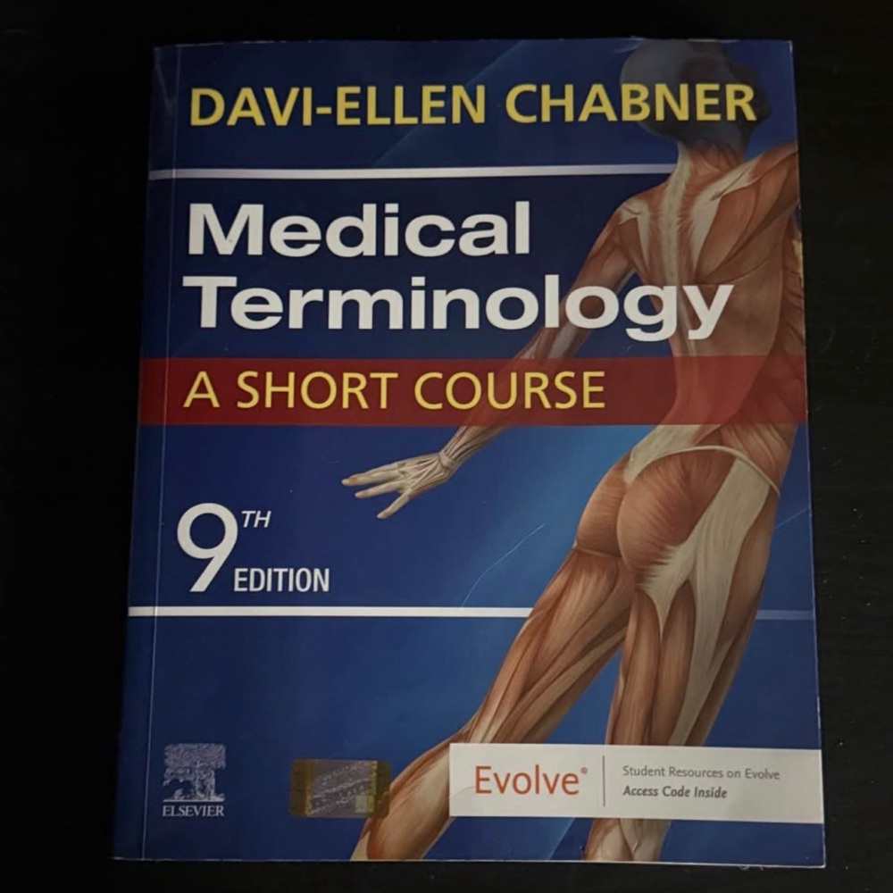 Medical Terminology Textbook - Blue Cover